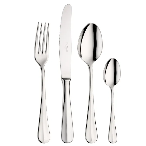 Set posate in acciaio lucido 24 pezzi Baguette by Pintinox