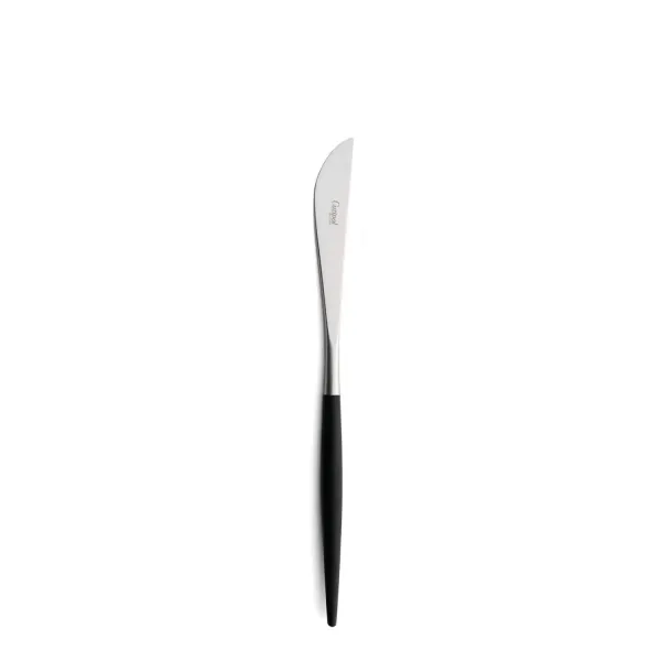 Goa Black 75-Piece Stainless Steel and Resin Cutlery Set by Cutipol