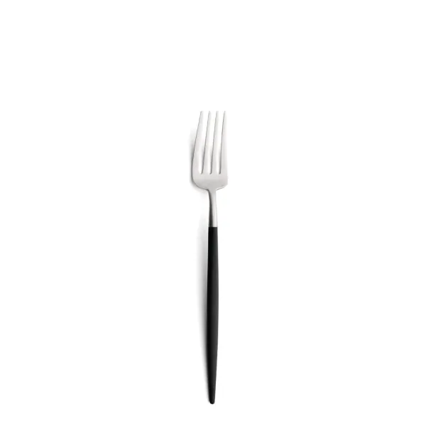 Goa Black 75-Piece Stainless Steel and Resin Cutlery Set by Cutipol