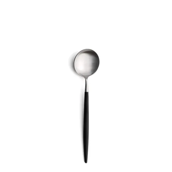 Goa Black 75-Piece Stainless Steel and Resin Cutlery Set by Cutipol