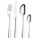 24-Piece Polished Stainless Steel Cutlery Set "Hotel" by Pintinox
