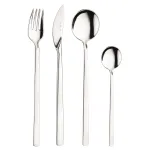 Tecna Set posate in acciaio lucido 24 pezzi by Pintinox