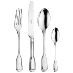 Vittoriale 24-Piece Polished Stainless Steel Cutlery Set by Pintinox