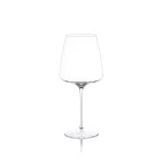 Etoilé Noir 6 crystal glass wine glasses 790 cc.