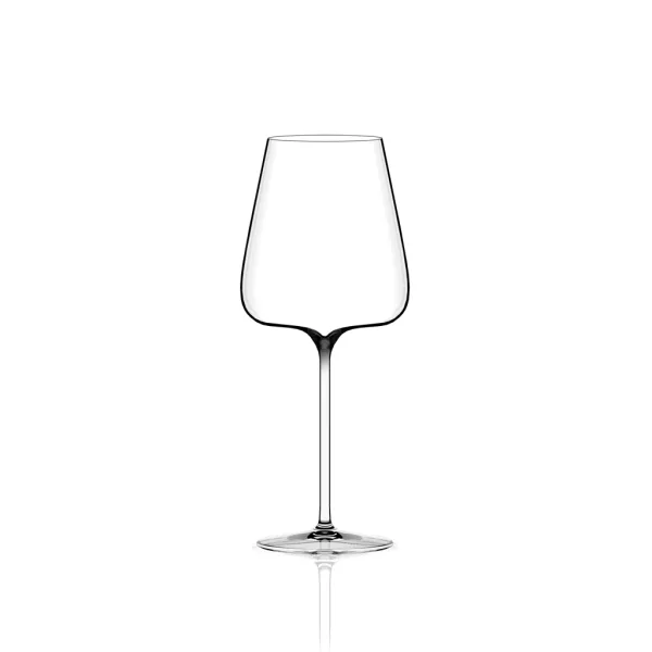 Etoilé Noir 6 crystal glass wine glasses 790 cc.