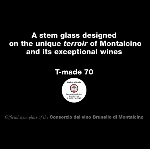 T-made 70 Xtreme - set of 6 wine glasses in crystal glass, 710 cc.