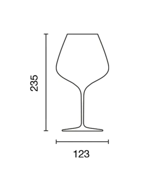 Masterclass 90 Xtreme crystalline glass wine goblet 950 cc.