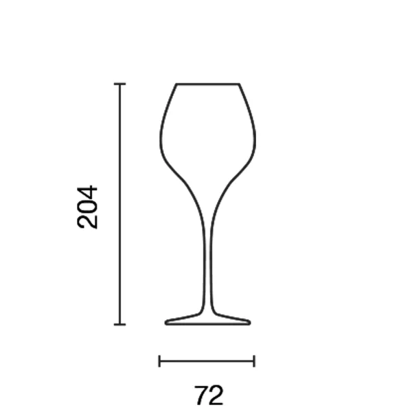 Masterclass 22 Xtreme crystalline glass wine goblet 230 cc.