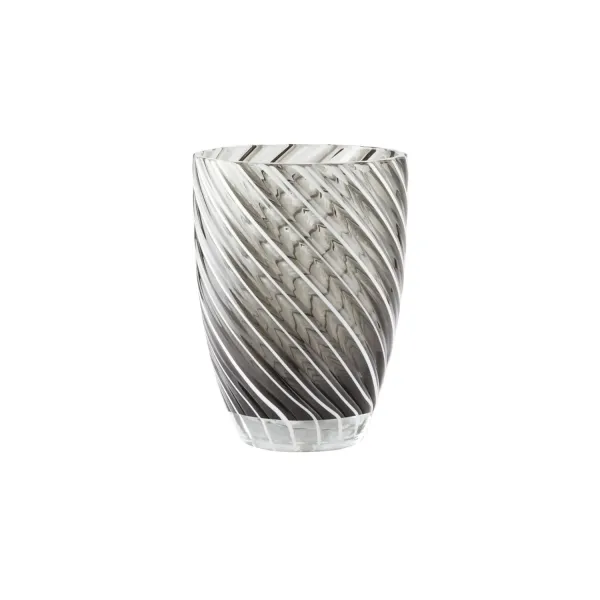 Vertigo Tumbler Black White Italesse 6-cup set