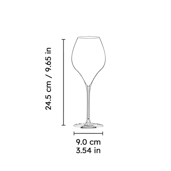 Masterclass 42 calice vino in vetro cristallino Xtreme 445 cc.
