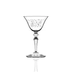 Wormwood Astoria con Decori calice cocktail in vetro cristallino da 130cc Italesse