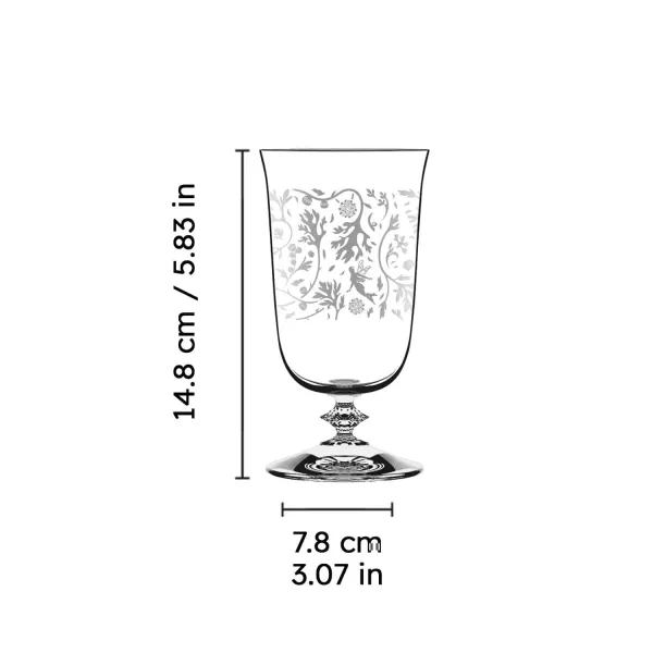 Wormwood Alto Ball bicchiere da cocktail decorato da 310cc
