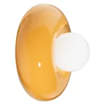 Bumbum yellow wall sconce by Ferroluce