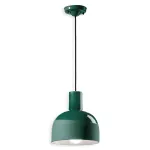 Lampada a sospensione verde in ceramica CAXIXI di Ferroluce