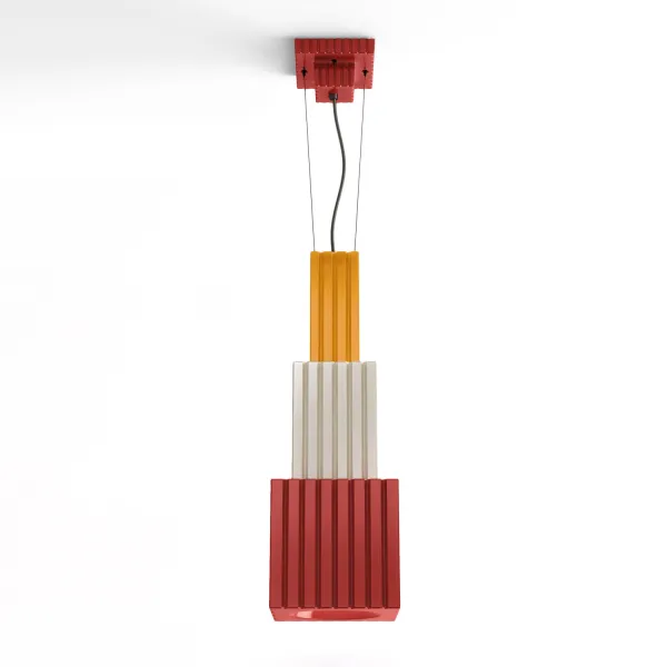 Ferroluce Metra Series Tricolor Pendant Lamp