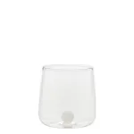 Tumbler ball with white ball Set of 6 Glasses by Zafferano