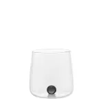 Tumbler ball with gray ball Set of 6 Glasses by Zafferano