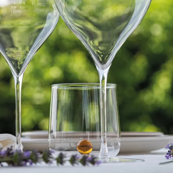 Bilia Tumbler con bilia gialla oro Set 6 Bicchieri by Zafferano