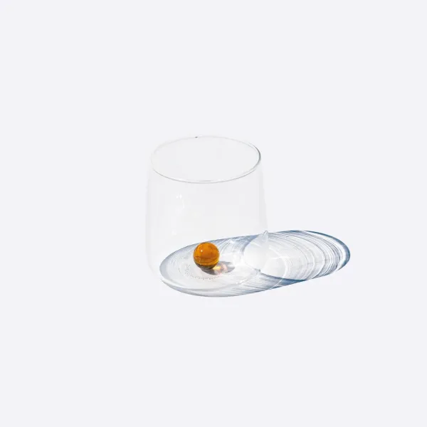 Bilia Tumbler con bilia gialla oro Set 6 Bicchieri by Zafferano