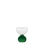 Egg ball or shot with green ball by Zafferano