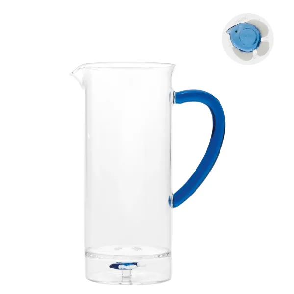 Case, Sea, Double Bottom Carafe with Two-Tone Fish by Zafferano