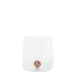 Candy Tumbler Ball with Amber Ball Set of 4 Glasses by Zafferano