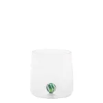 Bilia Candy Tumbler con sfera verde Set 4 Bicchieri by Zafferano