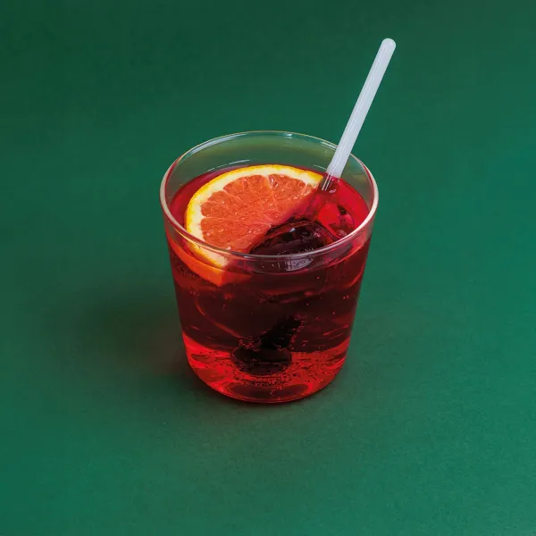 Spritzometer 2 Glass Tumblers with Measuring Cup by Zafferano