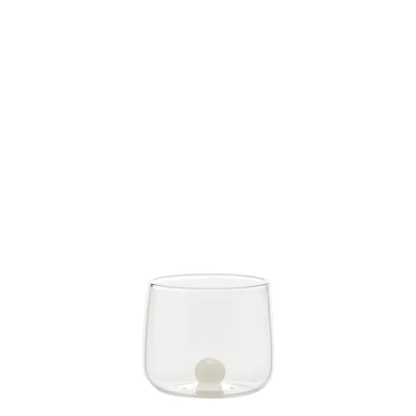 Junior Tumbler Ball with White Ball Set of 6 Glasses by Zafferano