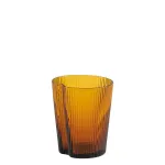 Amber-colored Handy Tumbler Set of 6 Glasses by Zafferano