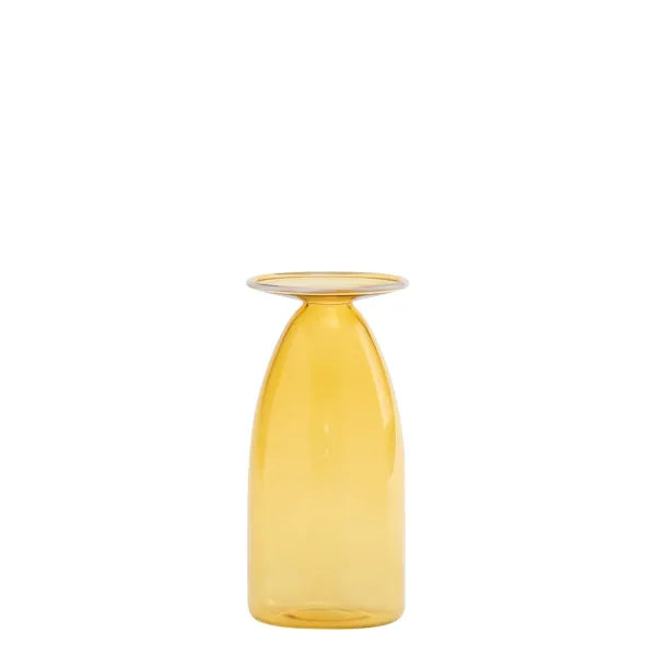 A flower Vase 22 cl golden yellow by Zafferano