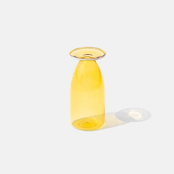 Un fiore Vaso 22 cl giallo oro by Zafferano