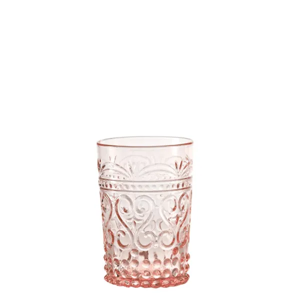 Provenzale Pink Tumbler Set of 6 Glasses by Zafferano
