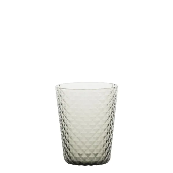 Isolano Gray Tumbler Set of 6 Glasses by Zafferano