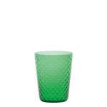 Isolano Green Tumbler Set of 6 Glasses by Zafferano