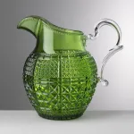 Halina 1.6-litre green acrylic jug by Mario Luca Giusti