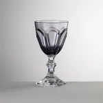 Set of 6 grey acrylic water glasses, ‘Dolce Vita’ by Mario Luca Giusti