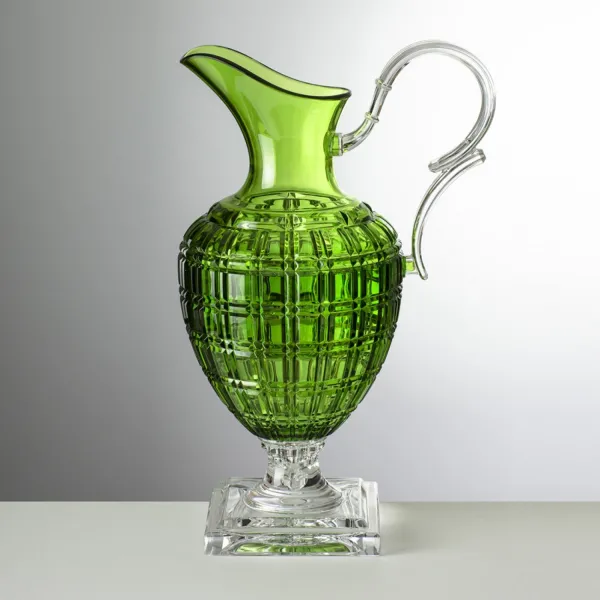 1.5-litre green acrylic jug, ‘Imperial’ by Mario Luca Giusti