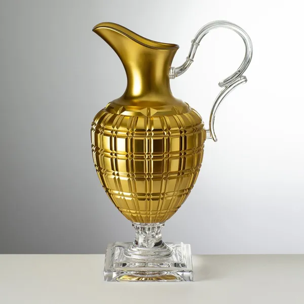 1.5-litre gold acrylic jug, ‘Imperial’ by Mario Luca Giusti