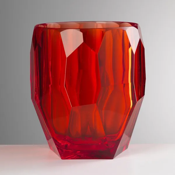 Antartica red bottle holder by Mario Luca Giusti