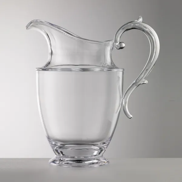 1.2-litre transparent acrylic jug, ‘Federica’ by Mario Luca Giusti
