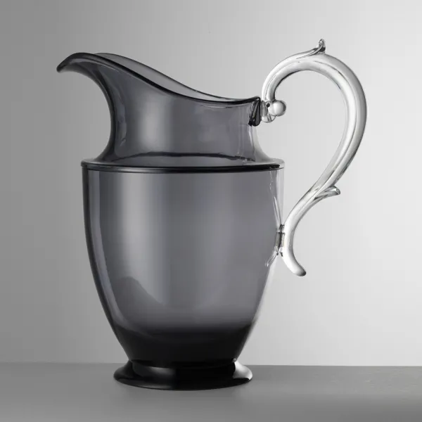 1.2-litre grey acrylic jug, ‘Federica’ by Mario Luca Giusti