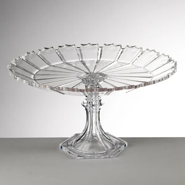 Transparent acrylic display stand ‘Ninfea’ by Mario Luca Giusti