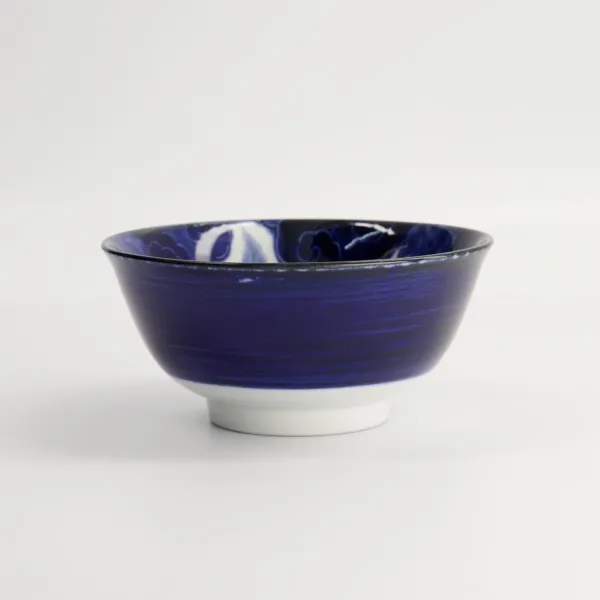 Japonism Lion Small Tayo Bowl 12.7x6.8cm 350ml set da 6 ciotole porcellana blu