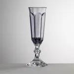 Set 6 flute champagne grigi in acrilico Dolce Vita by Mario Luca Giusti