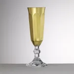 Dolce Vita by Mario Luca Giusti Set of 6 Gold Acrylic Champagne Flutes