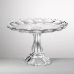 Transparent acrylic cake stand ‘Girasole’ by Mario Luca Giusti