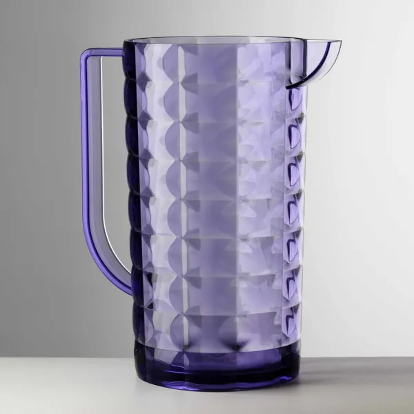 2-litre lilac acrylic jug, ‘Diamante’ by Mario Luca Giusti