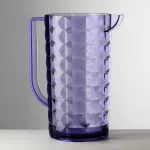 2-litre lilac acrylic jug, ‘Diamante’ by Mario Luca Giusti