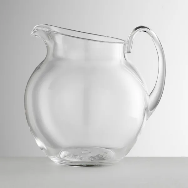 1.4-litre transparent acrylic jug, ‘Plutone’, by Mario Luca Giusti
